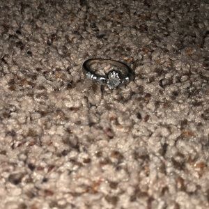 An Irish ring with a diamond stone